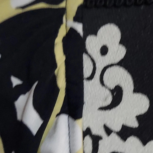 Ab Studio Yellow and Black Floral Dress - Picture 4 of 8